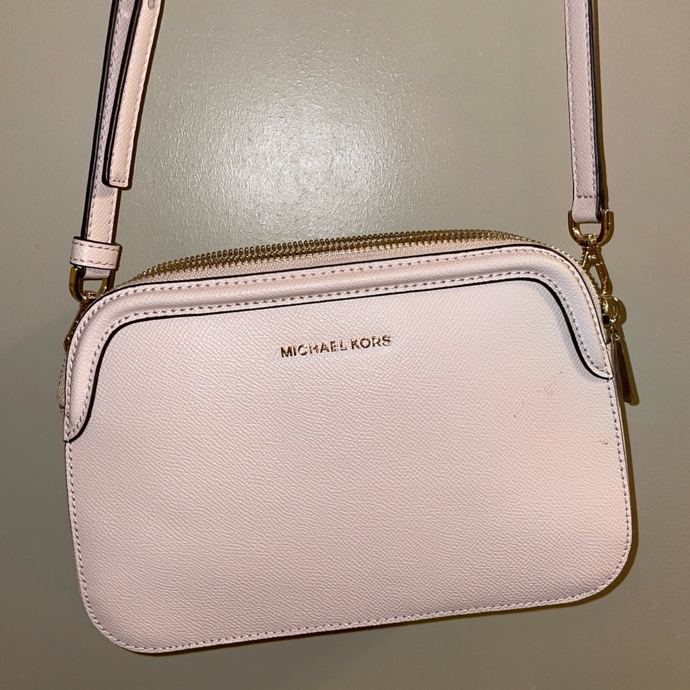 MICHAEL KORS PINK CROSSBODY PURSE